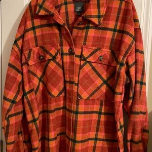 Wild Fable Heavy Flannel Shirt Jacket Womens XL